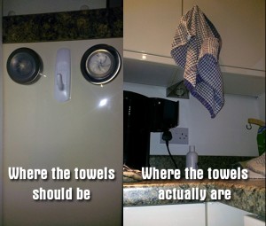 Towel Storage